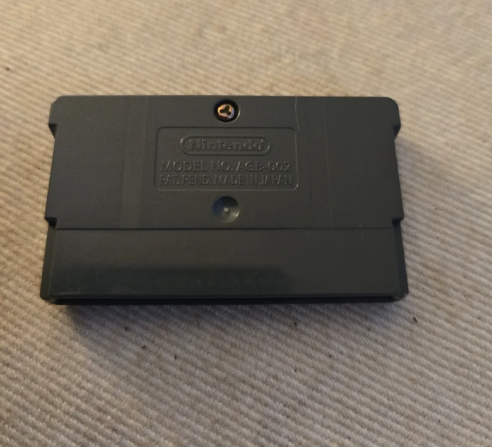 Nintendo‎ Game Boy Advance Cartridge - Black